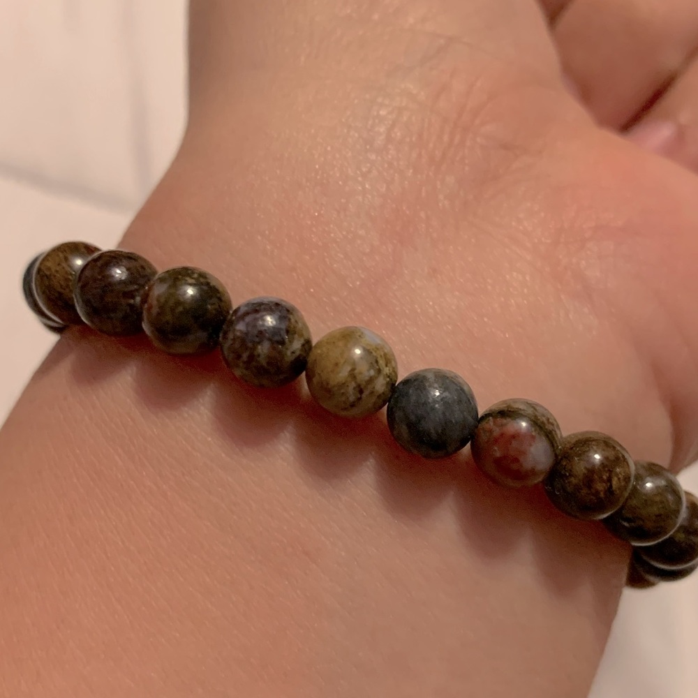 Pierersite stretch bracelet